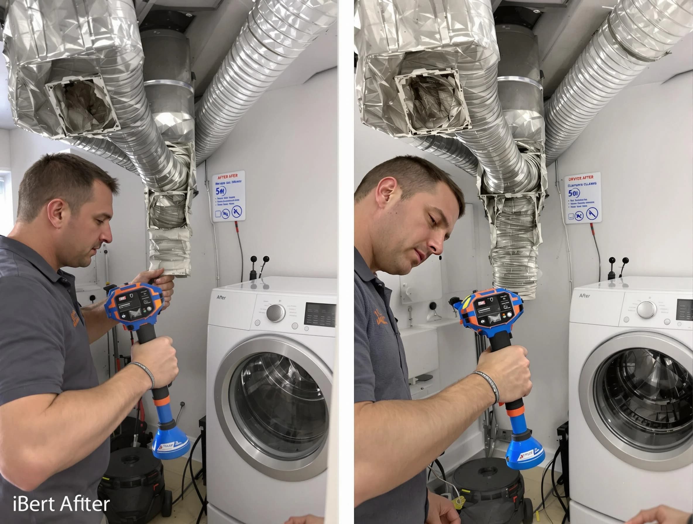 Professional clogged vent cleaning by Acworth Dryer Vent Cleaning in Acworth