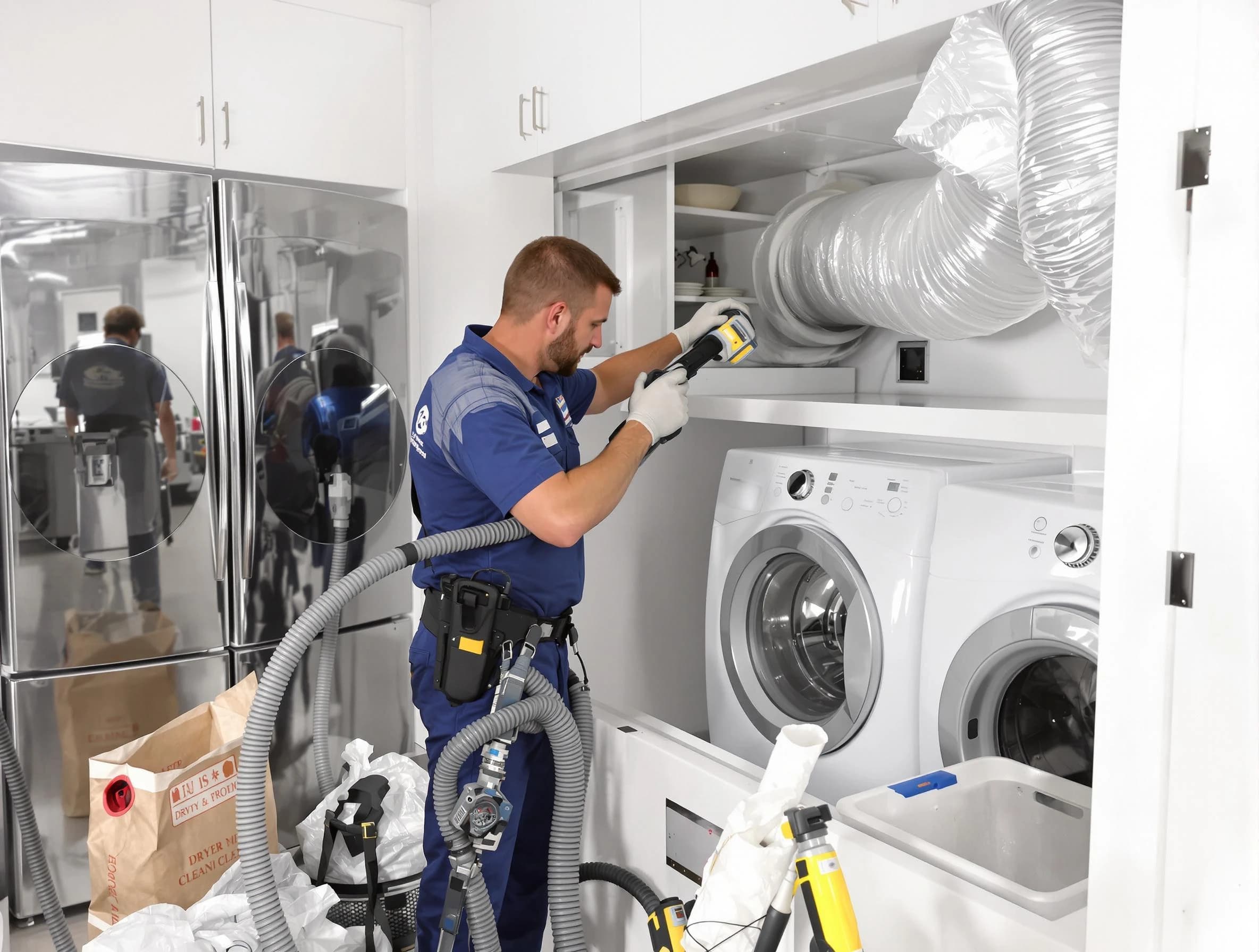 Professional duct cleaning by Acworth Dryer Vent Cleaning in Acworth