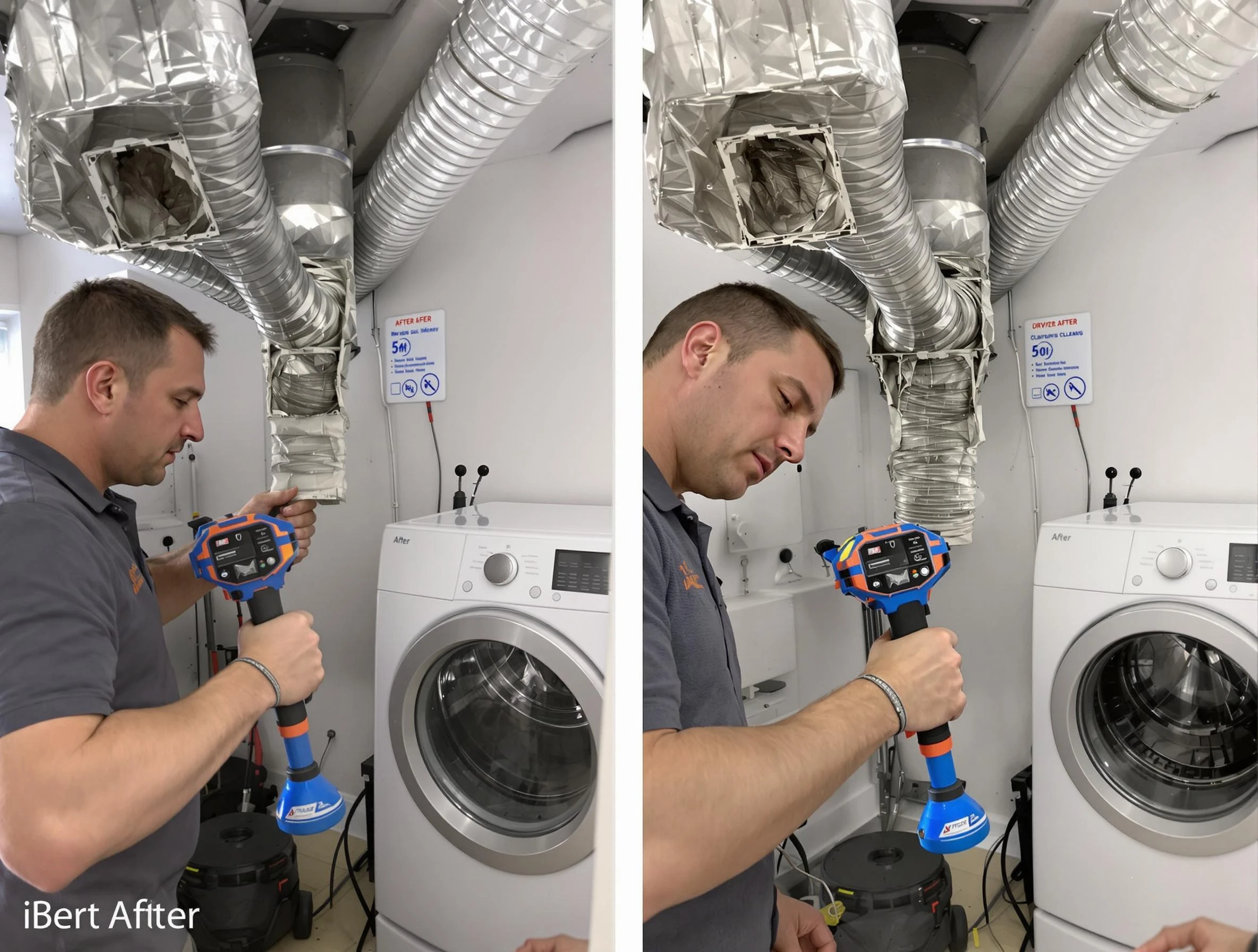 Professional clogged vent cleaning by Acworth Dryer Vent Cleaning in Acworth