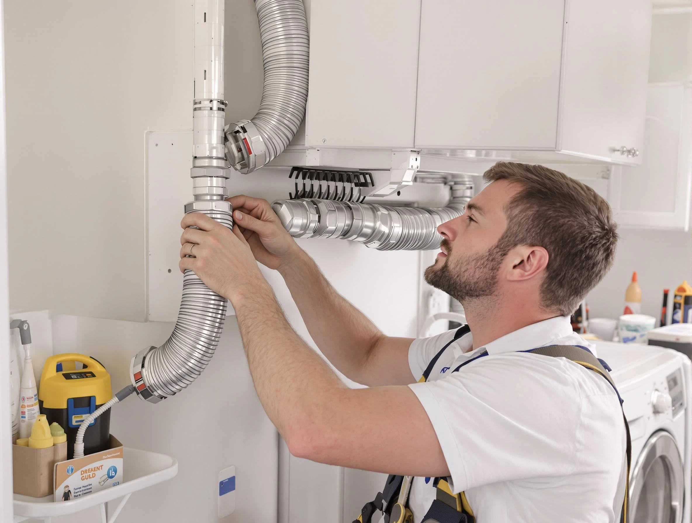 Professional dryer vent repair and installation by Acworth Dryer Vent Cleaning in Acworth