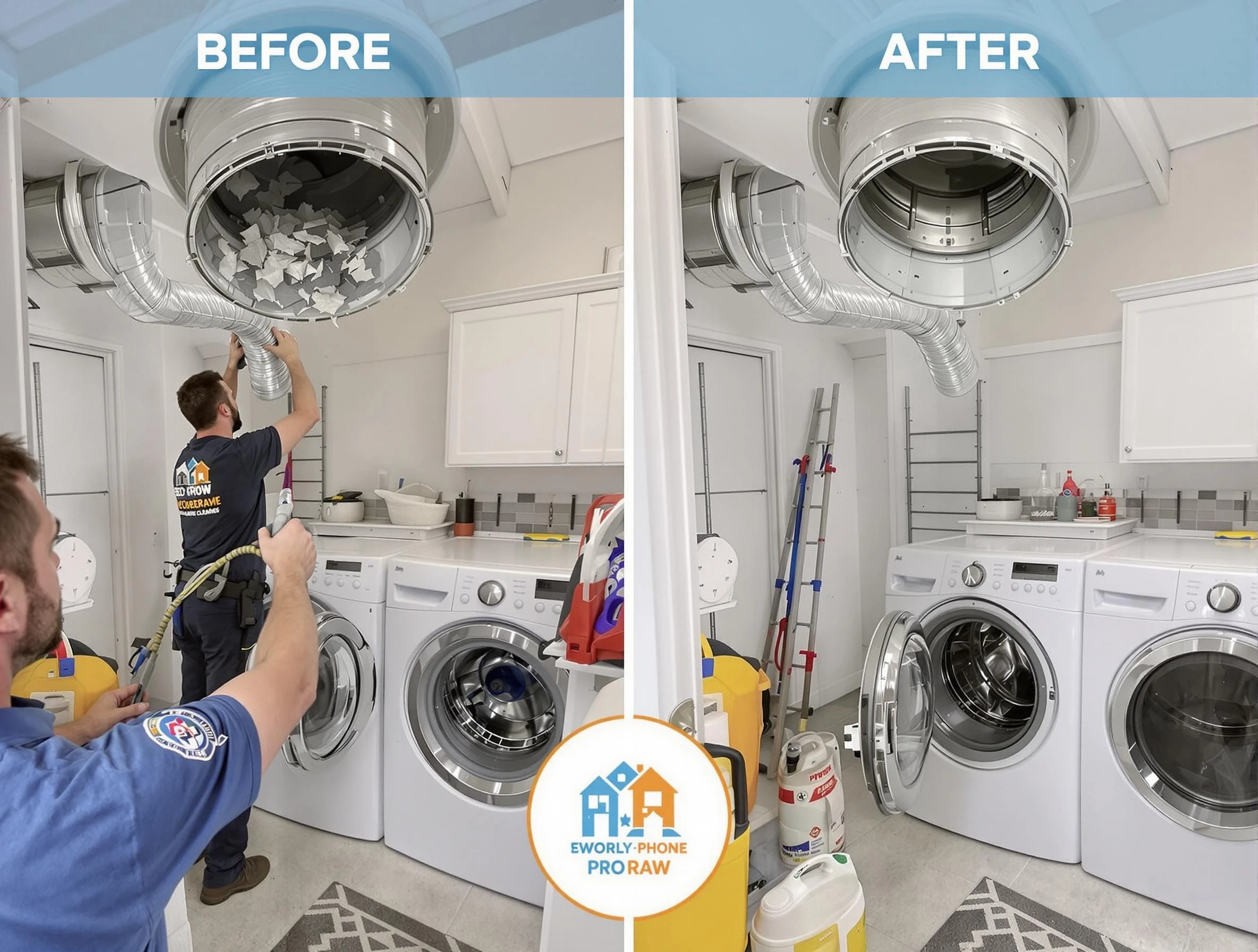Residential dryer vent cleaning by Acworth Dryer Vent Cleaning in Acworth